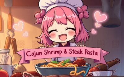 Cajun Shrimp and Steak Alfredo Pasta: A Flavor-Packed Dinner Delight 🍤🥩