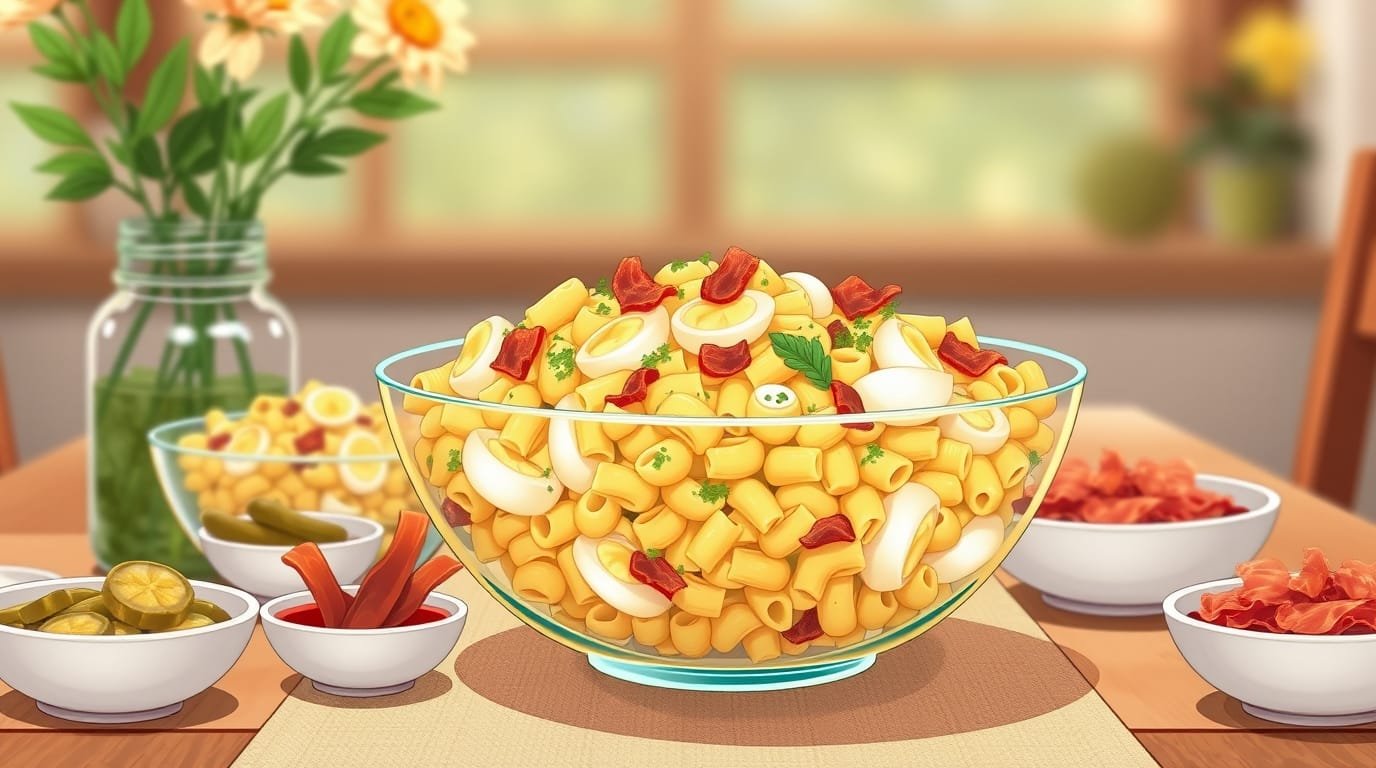 Deviled egg pasta salad Recipe (7)