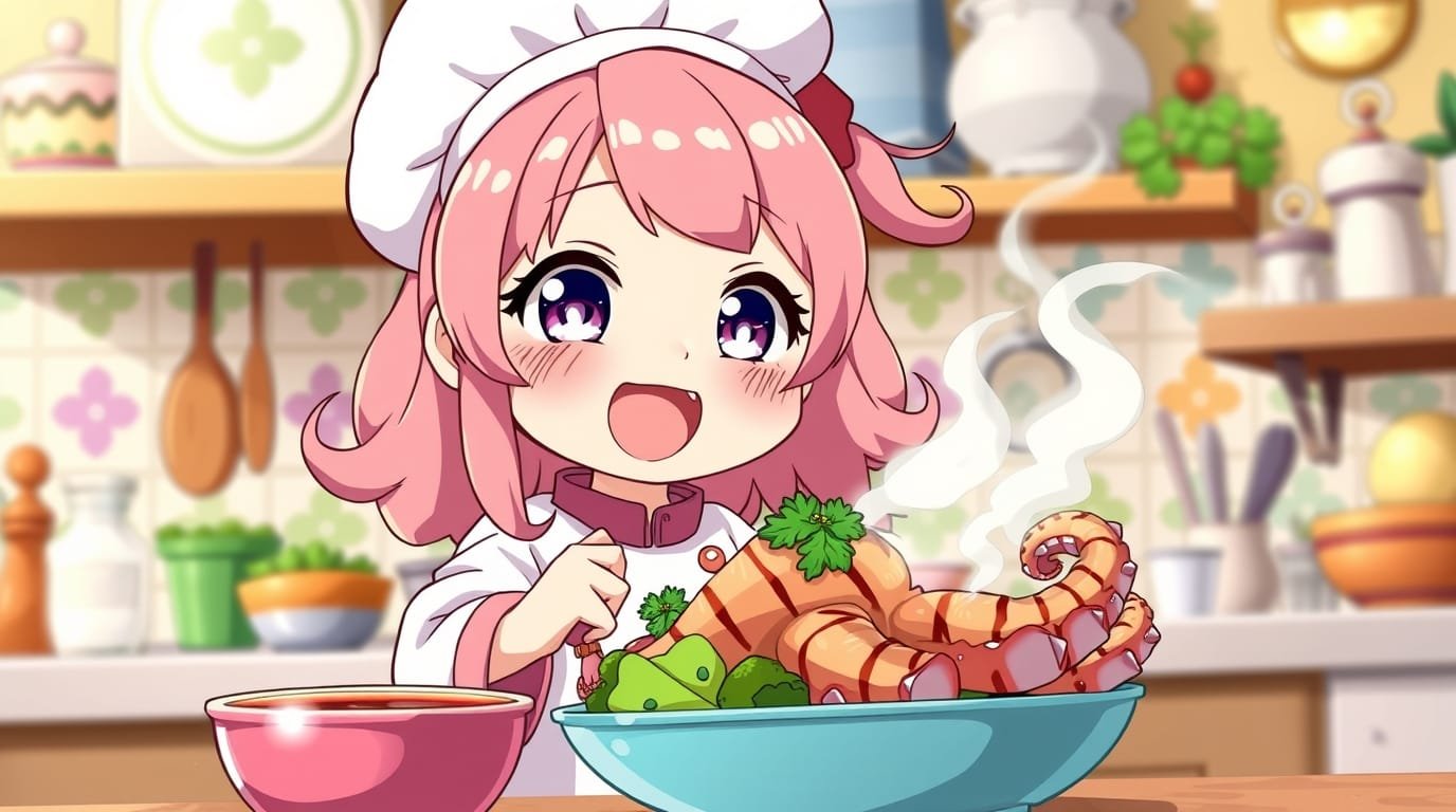 Mediterranean Grilled Octopus (10)