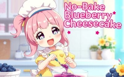 No-Bake Blueberry Cheesecake: A Sweet and Easy Dessert You&rsquo;ll Love! 🍰💙