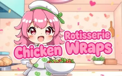 Rotisserie Chicken Wraps: A Quick & Healthy Meal that Brings Family Smiles