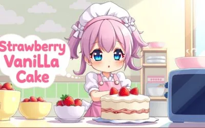 The Best Moist Vanilla Cake with Strawberry Filling Recipe