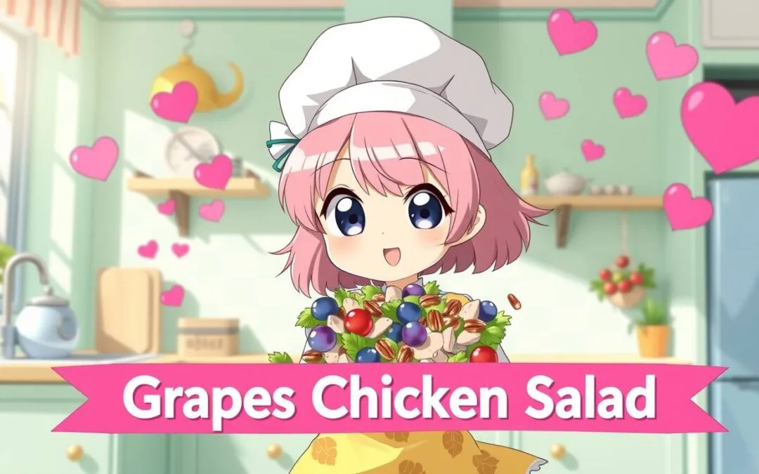 Sweet & Crunchy Chicken Salad with Grapes and Pecans: A 20-Minute Meal Prep Marvel