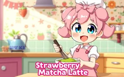 Heavenly Homemade Strawberry Matcha Latte Recipe